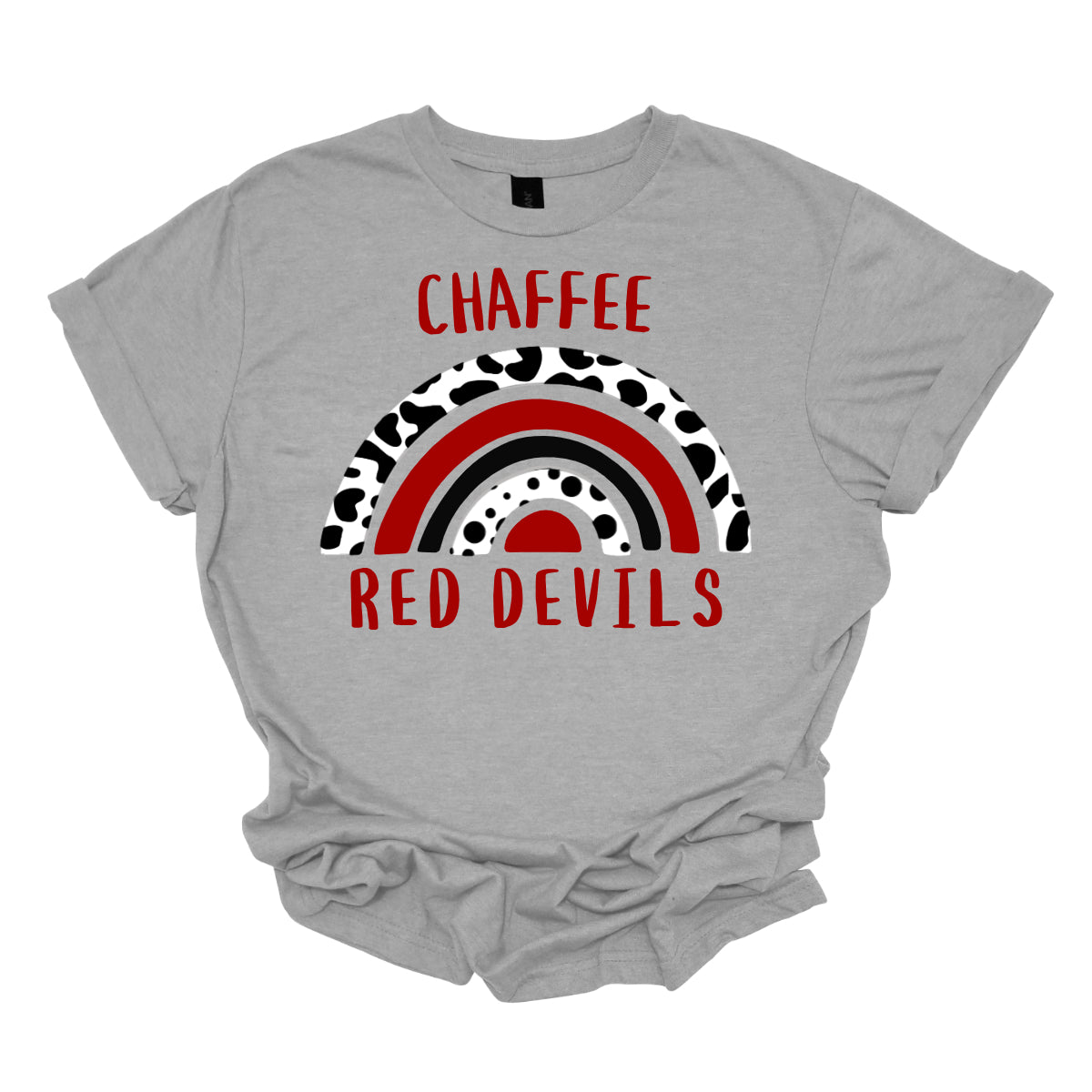 Chaffee Red Devils Patterned Rainbow