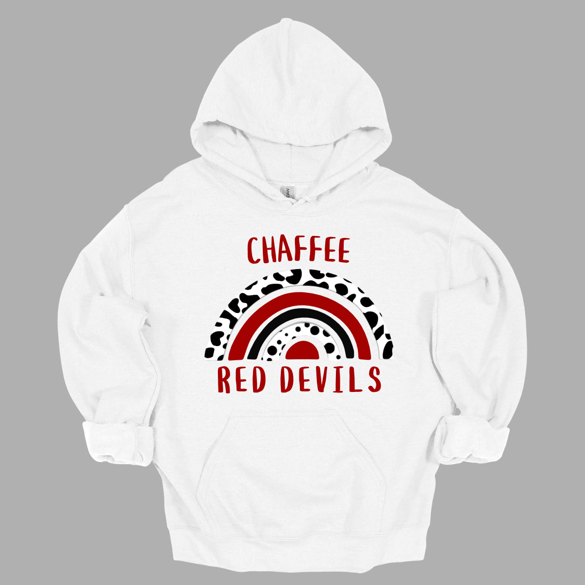Chaffee Red Devils Patterned Rainbow