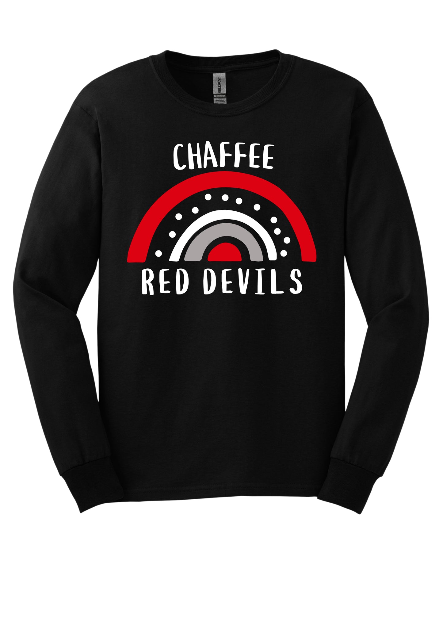 Chaffee Red Devils Pola Dot Rainbow