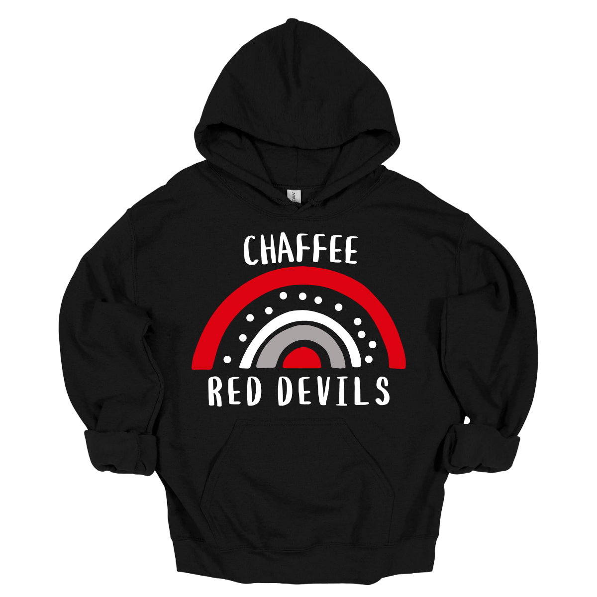 Chaffee Red Devils Pola Dot Rainbow