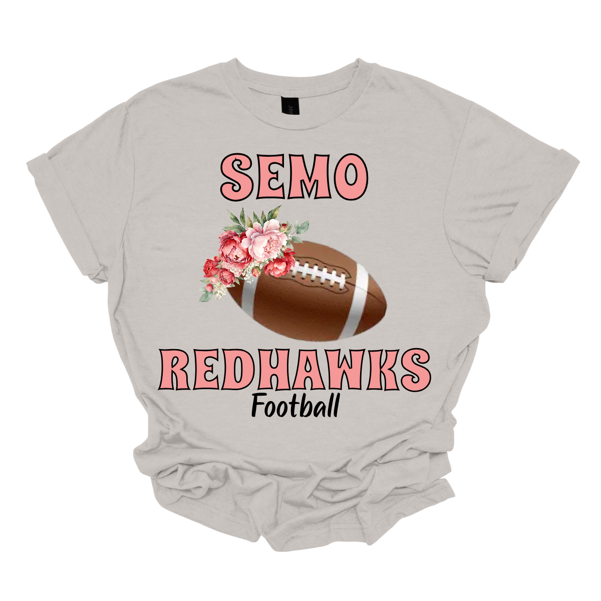 Let your young Redhawk fan shine with this stylish SEMO short sleeve shirt in youth sizes! Featuring SEMO Redhawks in bold pink lettering, this piece stands out with a unique football accented by delicate floral details on one side, bringing a touch of charm to game day gear. The design is finished with “Redhawks” in sleek black lettering, balancing bold team spirit with a soft, feminine edge.
Shop at Gorgeousware.com today!