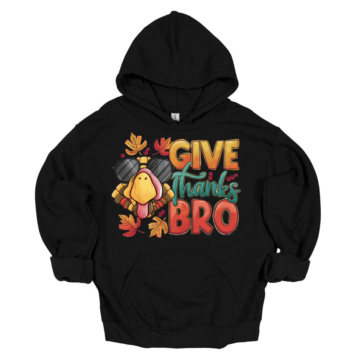 Celebrate the holiday with a touch of swagger in our “Give Thanks Bro” t-shirt. Featuring a chill turkey rocking sunglasses, this shirt is perfect for adding a fun twist to your Thanksgiving festivities. Made from soft, comfortable fabric, it’s ideal for lounging during dinner or hanging out with family and friends. With its playful design and laid-back message, it’s a great way to remind everyone to appreciate the good times and great company. Shop at Gorgeousware.com