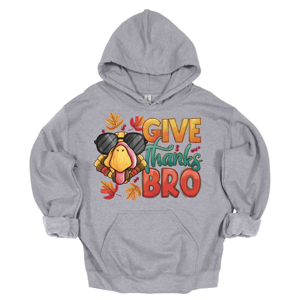 Celebrate the holiday with a touch of swagger in our “Give Thanks Bro” t-shirt. Featuring a chill turkey rocking sunglasses, this shirt is perfect for adding a fun twist to your Thanksgiving festivities. Made from soft, comfortable fabric, it’s ideal for lounging during dinner or hanging out with family and friends. With its playful design and laid-back message, it’s a great way to remind everyone to appreciate the good times and great company. Shop at Gorgeousware.com