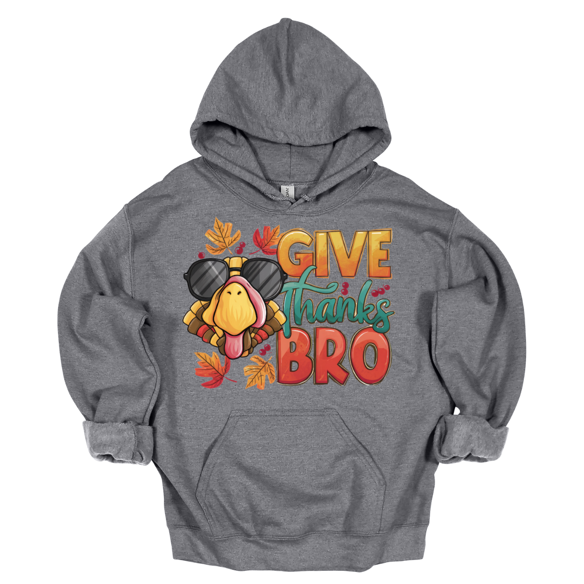 Celebrate the holiday with a touch of swagger in our “Give Thanks Bro” t-shirt. Featuring a chill turkey rocking sunglasses, this shirt is perfect for adding a fun twist to your Thanksgiving festivities. Made from soft, comfortable fabric, it’s ideal for lounging during dinner or hanging out with family and friends. With its playful design and laid-back message, it’s a great way to remind everyone to appreciate the good times and great company. Shop at Gorgeousware.com