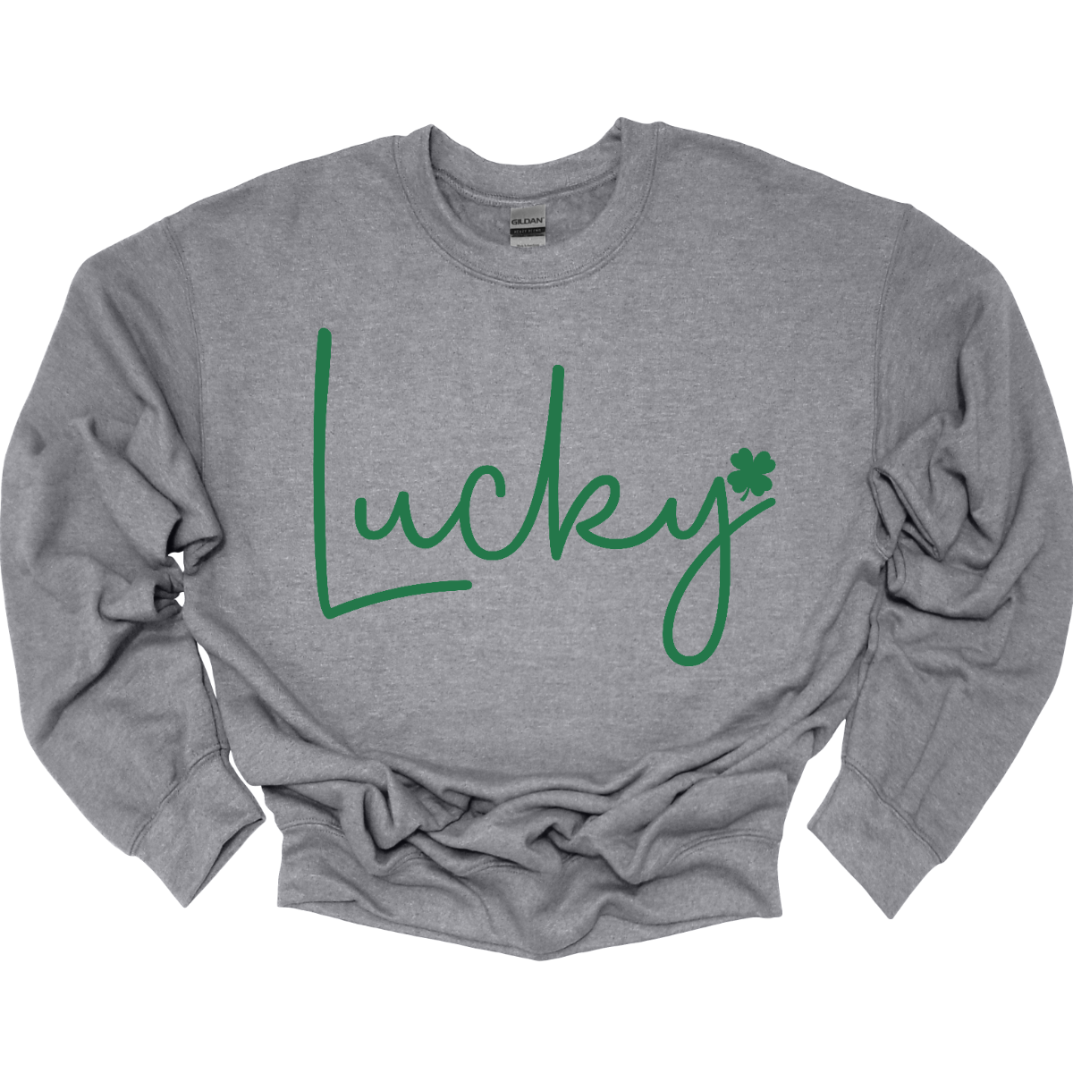 ☘️ Get Lucky this St. Patrick's Day with our Shamrock Tee! ☘️ Embrace the spirit of the Irish and celebrate St. Patrick's Day in style with our simple yet charming "Lucky" T-shirt. Featuring a vibrant green word that exudes luck and a small shamrock at the end, this tee is the perfect way to add a touch of festive cheer to your wardrobe. Shop at Gorgeousware.com today!