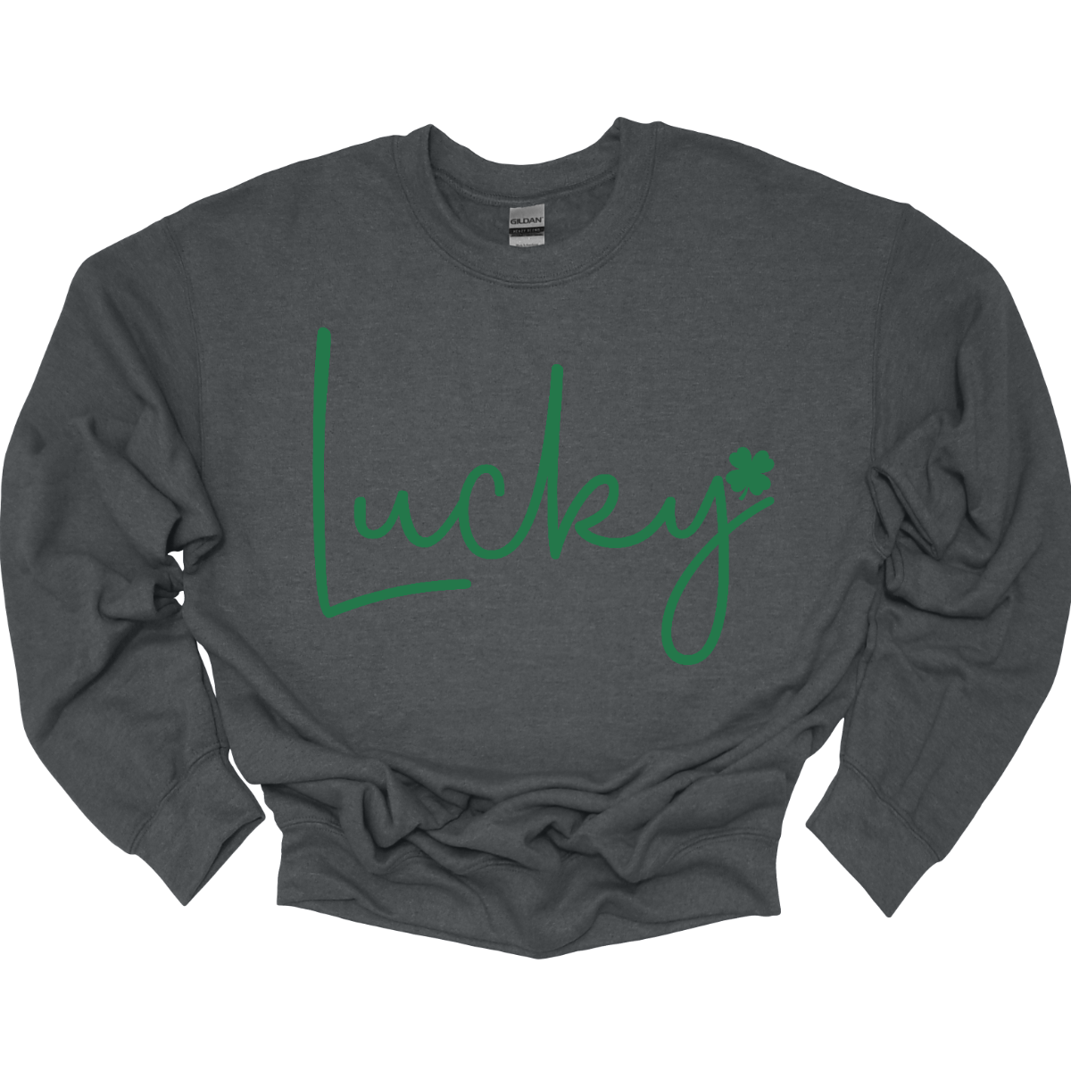 ☘️ Get Lucky this St. Patrick's Day with our Shamrock Tee! ☘️ Embrace the spirit of the Irish and celebrate St. Patrick's Day in style with our simple yet charming "Lucky" T-shirt. Featuring a vibrant green word that exudes luck and a small shamrock at the end, this tee is the perfect way to add a touch of festive cheer to your wardrobe. Shop at Gorgeousware.com today!