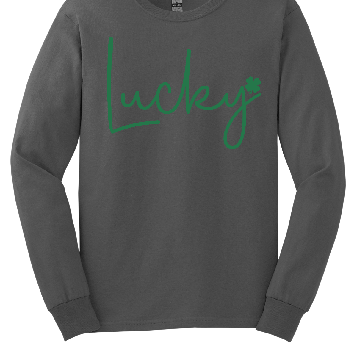 ☘️ Get Lucky this St. Patrick's Day with our Shamrock Tee! ☘️ Embrace the spirit of the Irish and celebrate St. Patrick's Day in style with our simple yet charming "Lucky" T-shirt. Featuring a vibrant green word that exudes luck and a small shamrock at the end, this tee is the perfect way to add a touch of festive cheer to your wardrobe. Shop at Gorgeousware.com today!