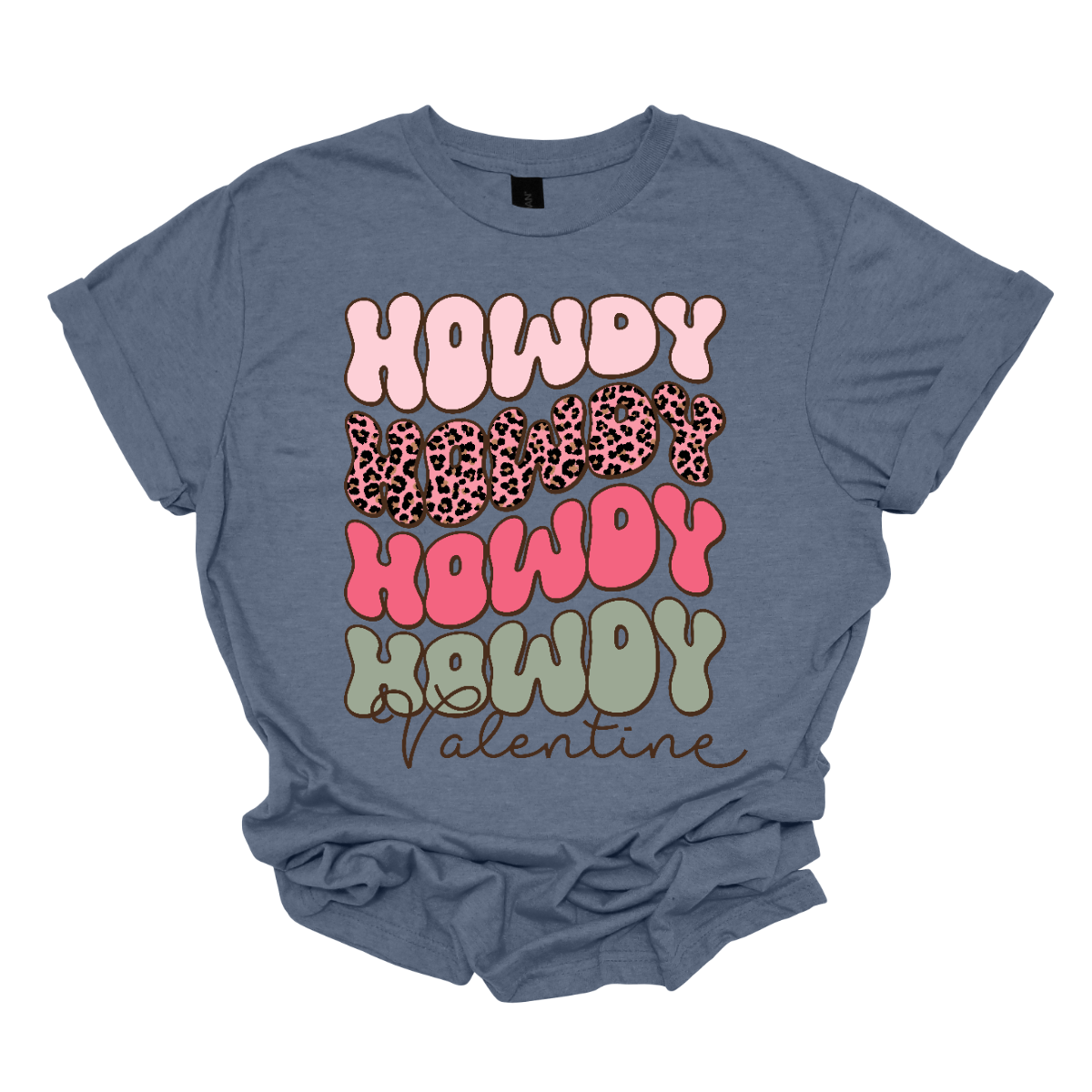 Introducing our "Howdy Valentine" T-shirt – a retro-inspired masterpiece that adds a touch of vintage charm to your Valentine's Day celebration. This shirt features a stylish retro font in soft pinks and sage colors, creating a delightful and nostalgic vibe perfect for expressing love with a Western twist. The phrase "Howdy Valentine" is elegantly displayed in a retro font, evoking the classic aesthetics of bygone eras. Shop at Gorgeousware.com