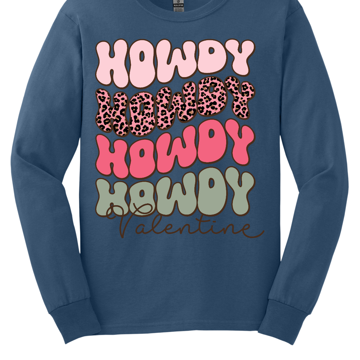 Introducing our "Howdy Valentine" T-shirt – a retro-inspired masterpiece that adds a touch of vintage charm to your Valentine's Day celebration. This shirt features a stylish retro font in soft pinks and sage colors, creating a delightful and nostalgic vibe perfect for expressing love with a Western twist. The phrase "Howdy Valentine" is elegantly displayed in a retro font, evoking the classic aesthetics of bygone eras. Shop at Gorgeousware.com