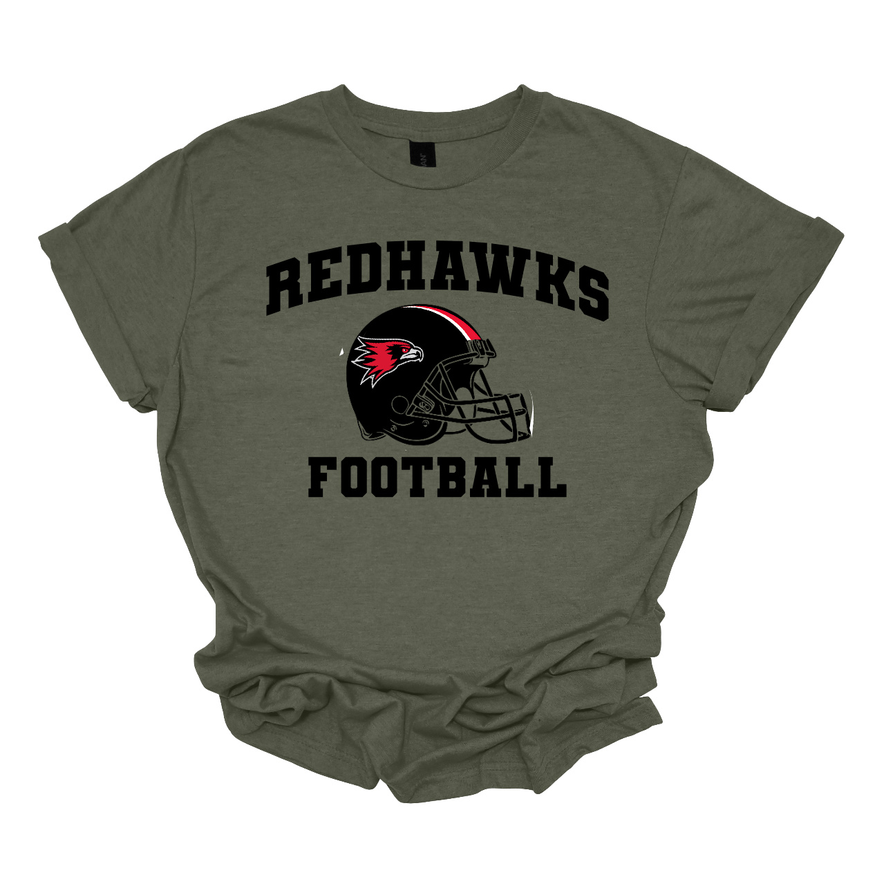 This comfortable and bold SEMO short sleeve shirt features a prominent SEMO football helmet with the fierce Redhawk and black bold lettering of RedHawks Football. This shirt displays winning SEMO pride everywhere you go.
Shop at gorgeousware.com today!
