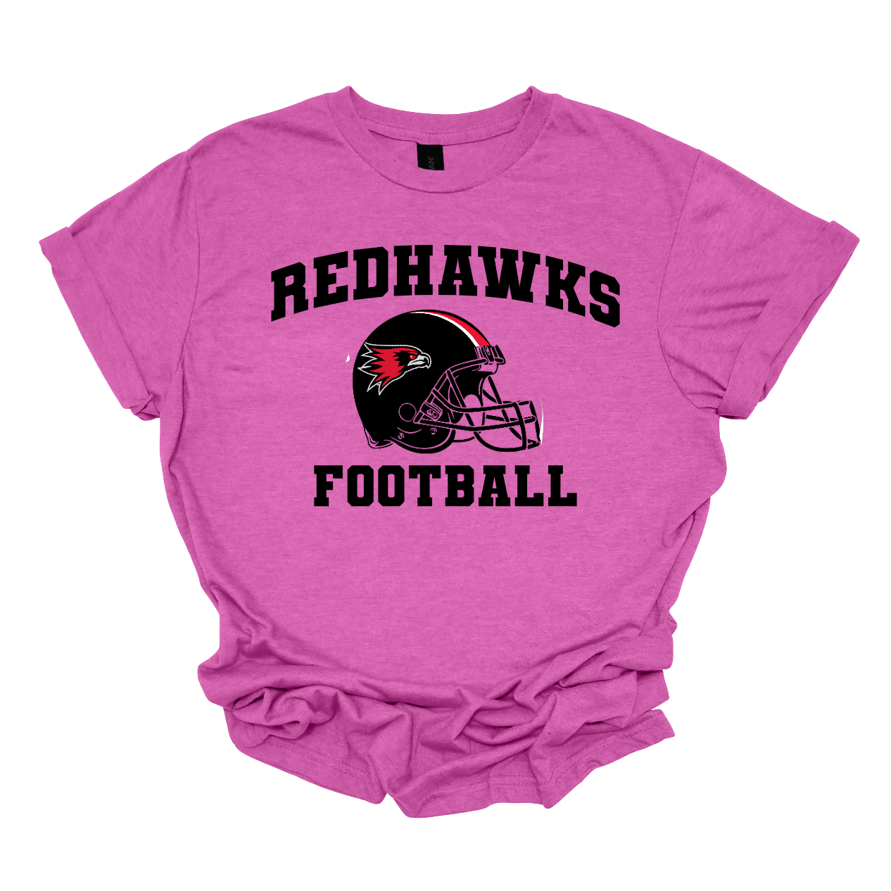 This comfortable and bold SEMO short sleeve shirt features a prominent SEMO football helmet with the fierce Redhawk and black bold lettering of RedHawks Football. This shirt displays winning SEMO pride everywhere you go.
Shop at gorgeousware.com today!