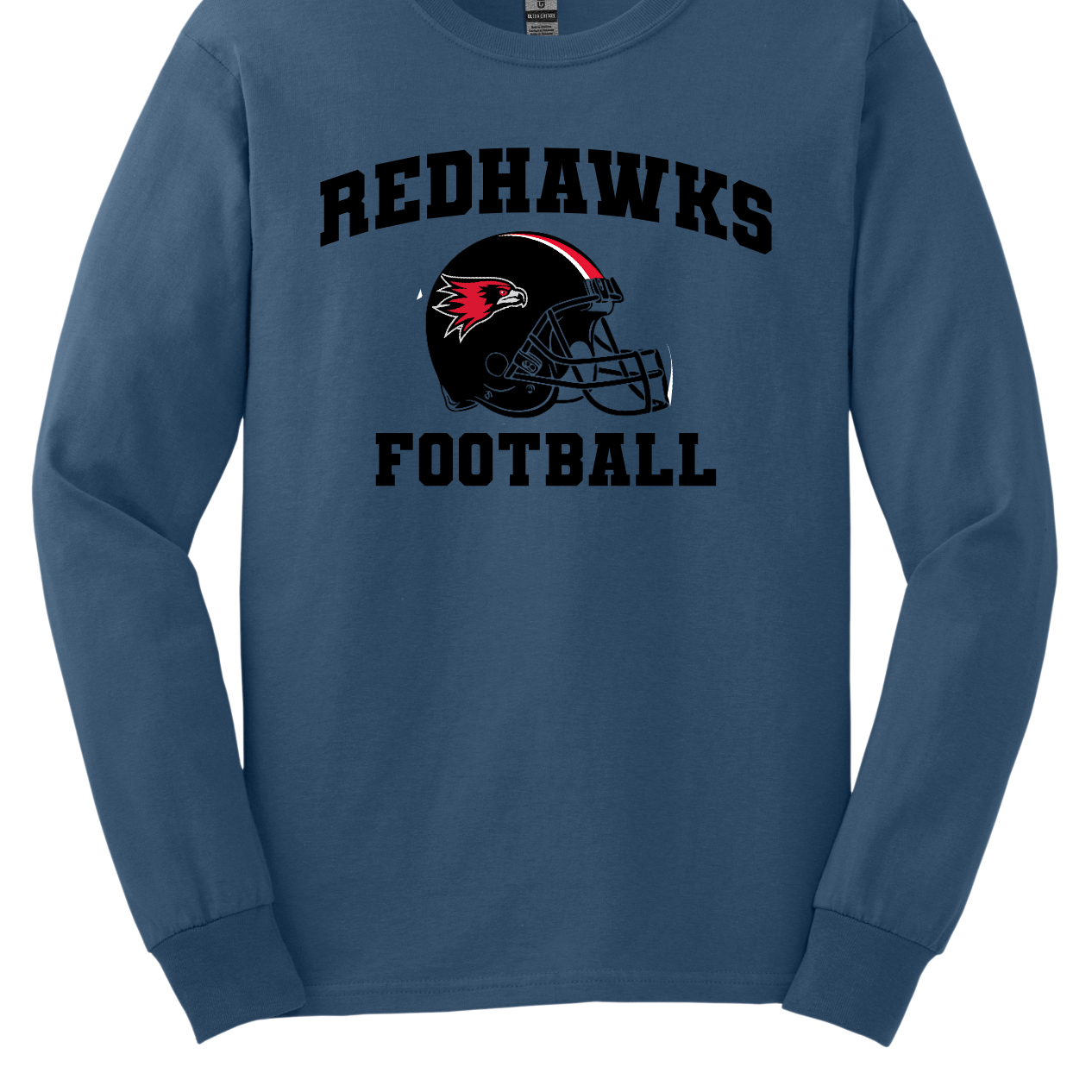 This comfortable and bold SEMO long sleeve shirt features a prominent SEMO football helmet with the fierce Redhawk and black bold lettering of RedHawks Football. This shirt displays winning SEMO pride everywhere you go.
Shop at gorgeousware.com today!