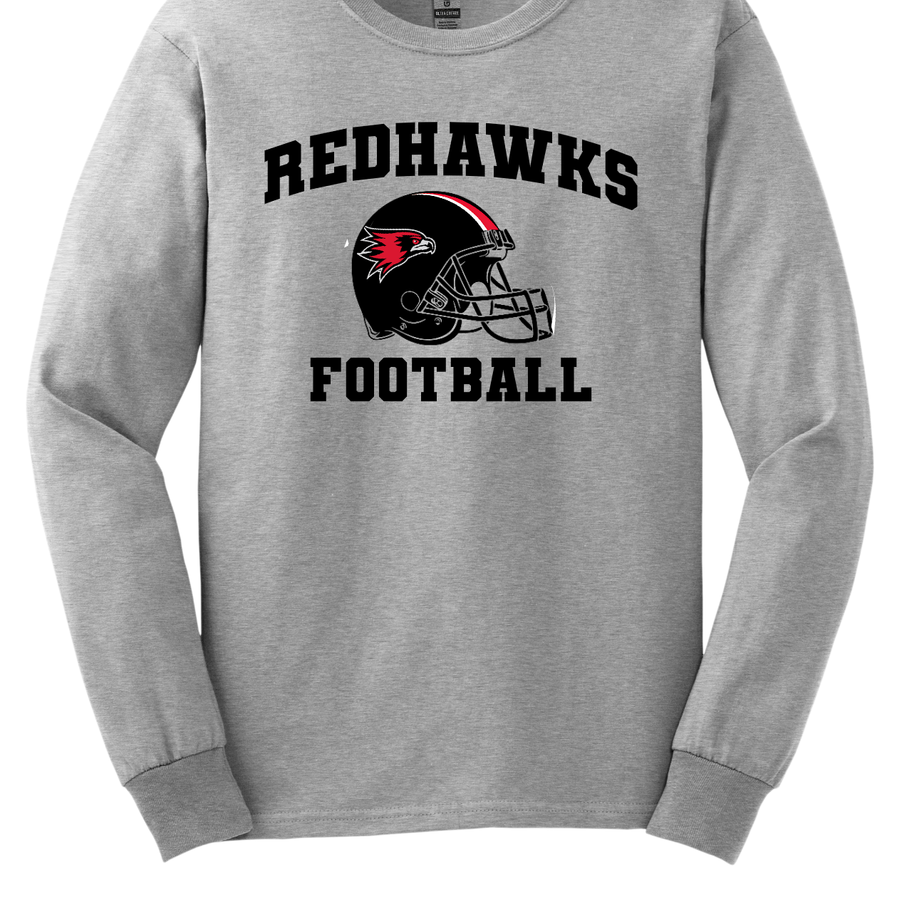 This comfortable and bold SEMO long sleeve shirt features a prominent SEMO football helmet with the fierce Redhawk and black bold lettering of RedHawks Football. This shirt displays winning SEMO pride everywhere you go.
Shop at gorgeousware.com today!