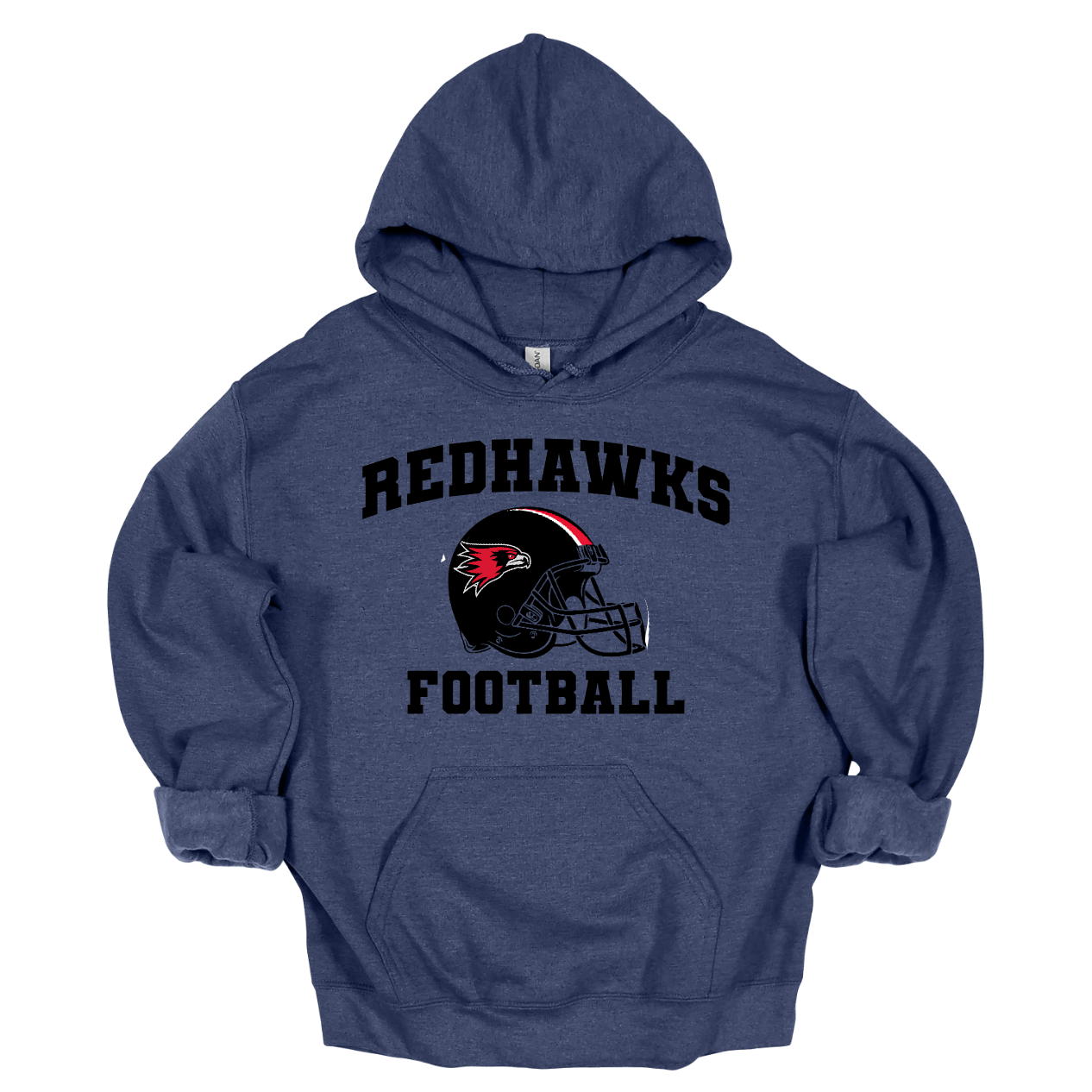 This comfortable and bold SEMO hoodie features a prominent SEMO football helmet with the fierce Redhawk and black bold lettering of RedHawks Football. This hoodie displays winning SEMO pride everywhere you go.
Shop at gorgeousware.com today!