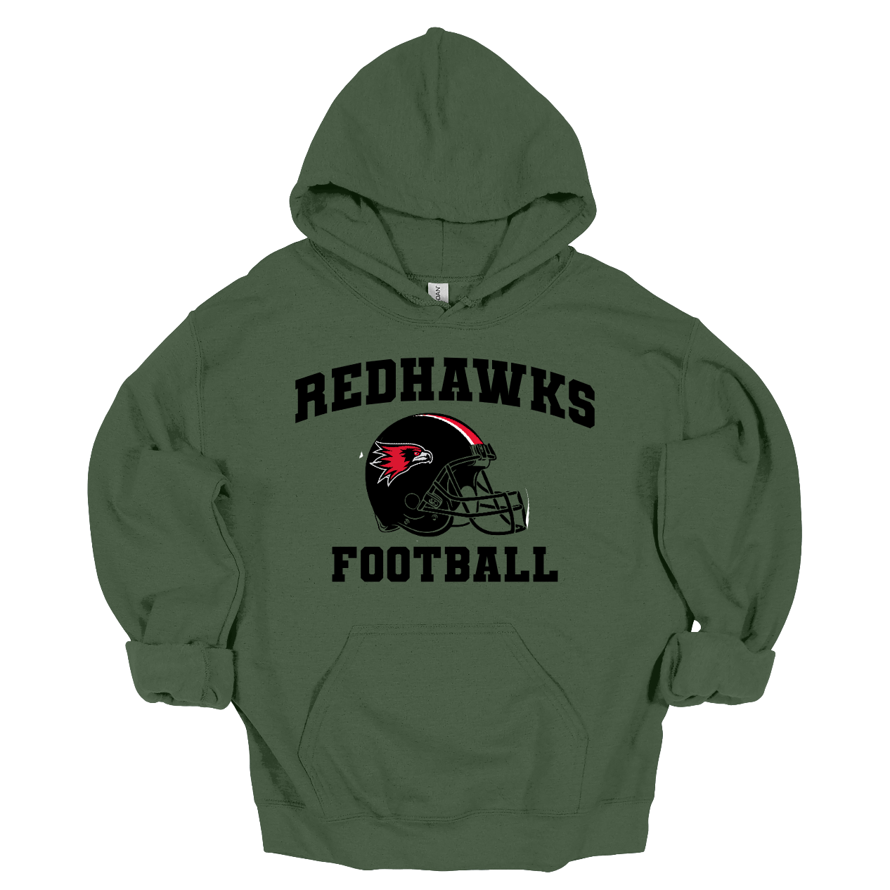 This comfortable and bold SEMO hoodie features a prominent SEMO football helmet with the fierce Redhawk and black bold lettering of RedHawks Football. This hoodie displays winning SEMO pride everywhere you go.
Shop at gorgeousware.com today!