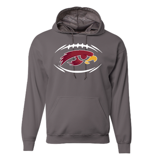 Kelly Football Dri Fit Hoodie Hawk Head