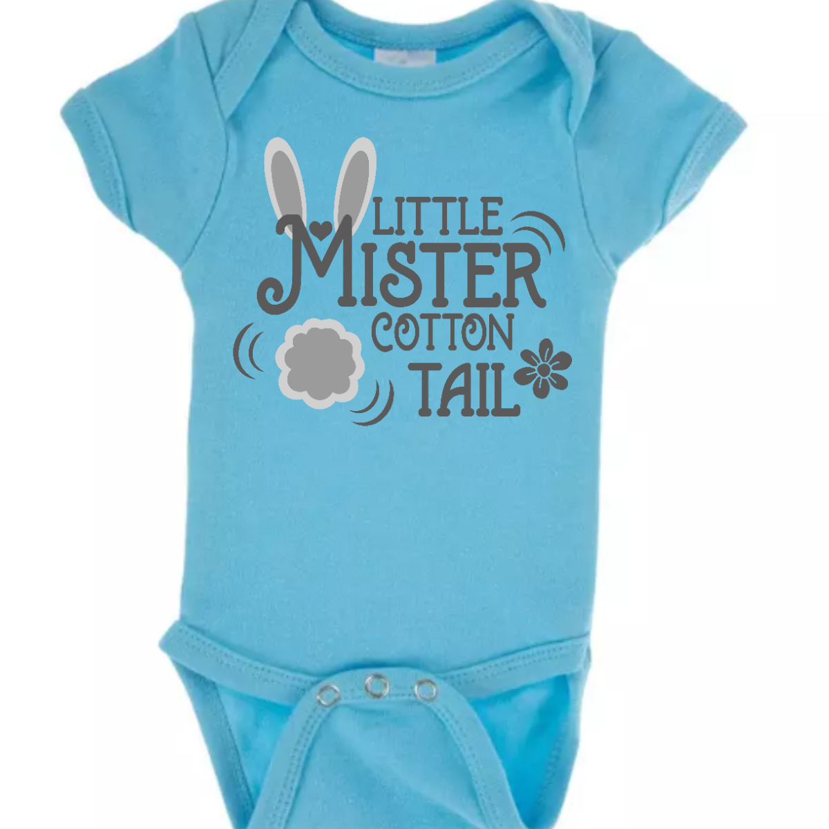 Introducing our adorable 'Little Mr. Cottontail' T-shirt, where the 'M' is adorned with bunny ears and a cotton tail, transforming it into a charming bunny rabbit! Perfect for the little ones who embody the spirit of Easter with their boundless energy and playful nature. Shop now at Gorgeousware.com
