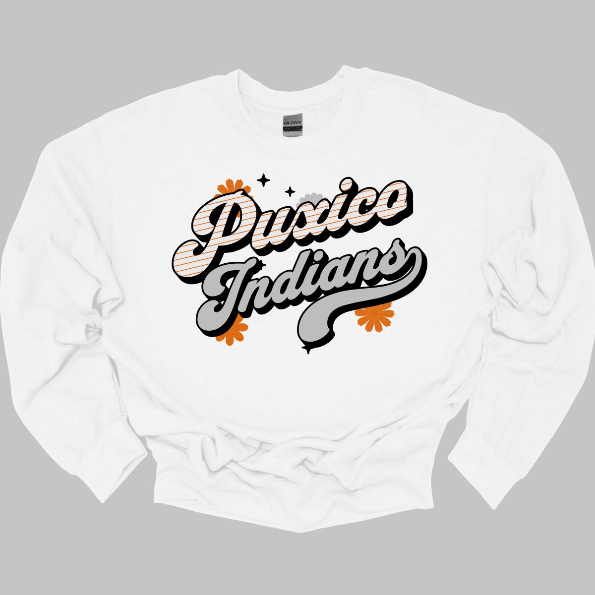Puxico Indians Free Spirit - Colorful Retro