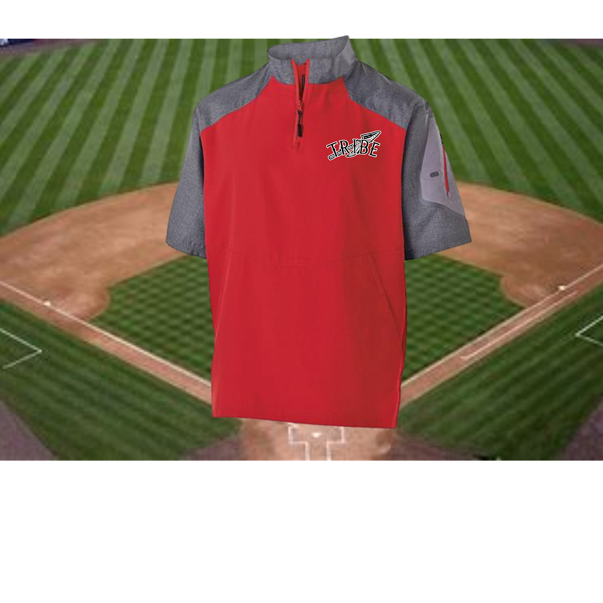 The Holloway Raider Jacket is a stylish and durable outerwear piece designed for both performance and casual wear. Available in Short Sleeve or Long Sleeve, featuring the Tribe T logo or the Tribe logo with the Spear. These jackets are stylish and functional. These run large so size down.