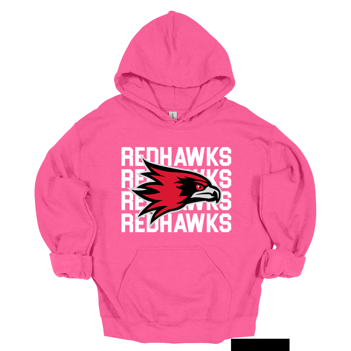 Show your Redhawk pride in bold style with this SEMO apparel design, available in short sleeve, long sleeve, crewneck, and hoodie options all in youth sizes. The backdrop features a powerful repeat of “Redhawks” in bold white lettering, creating a striking graphic foundation. Centered over the design is the fearless and iconic SEMO Redhawk mascot, standing out as the ultimate symbol of strength, spirit, and tradition.
Shop at Gorgeousware.com today!