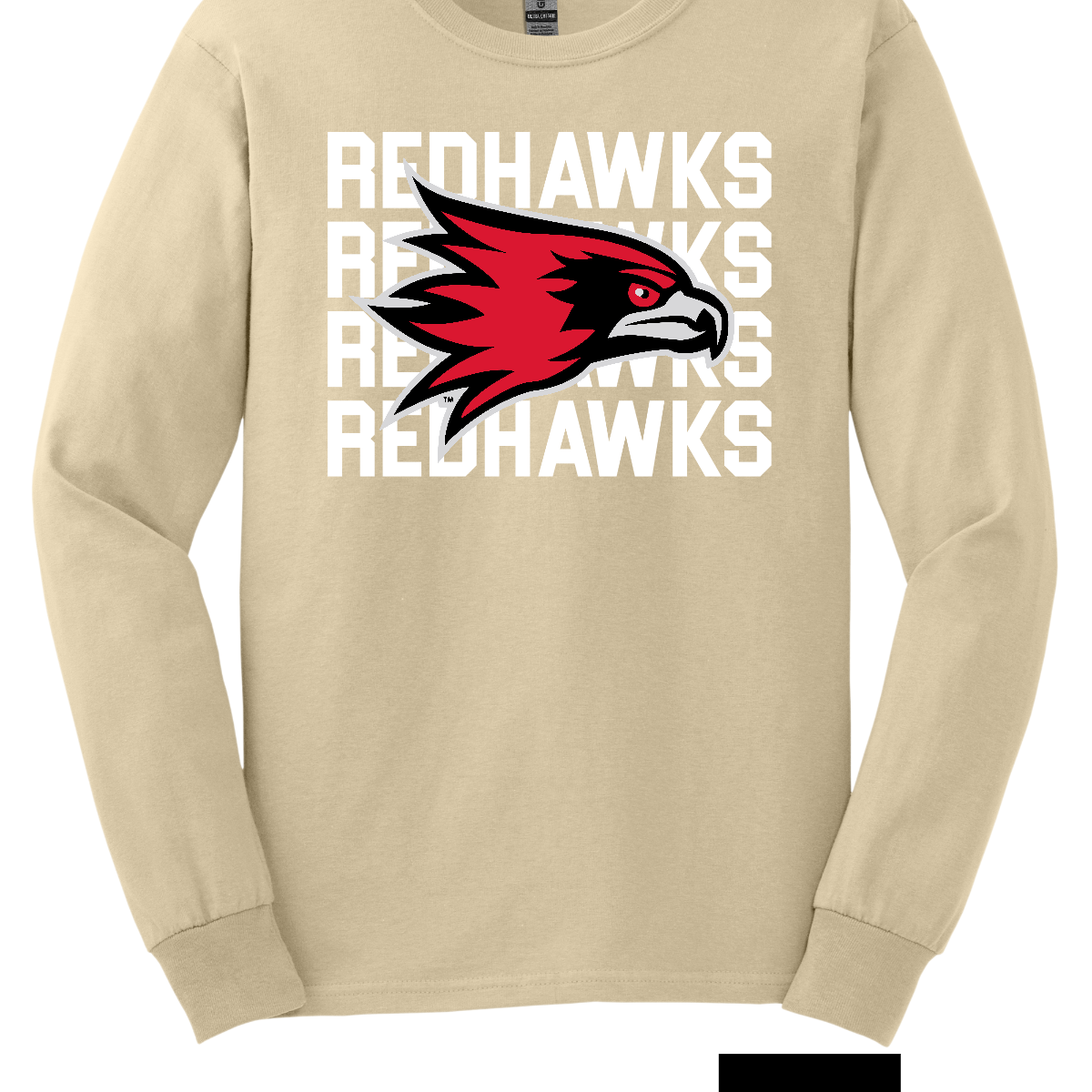 Show your Redhawk pride in bold style with this SEMO apparel design, available in both short and long sleeve options. The backdrop features a powerful repeat of “Redhawks” in bold white lettering, creating a striking graphic foundation. Centered over the design is the fearless and iconic SEMO Redhawk mascot, standing out as the ultimate symbol of strength, spirit, and tradition. 
Shop at Gorgeousware.com today!
