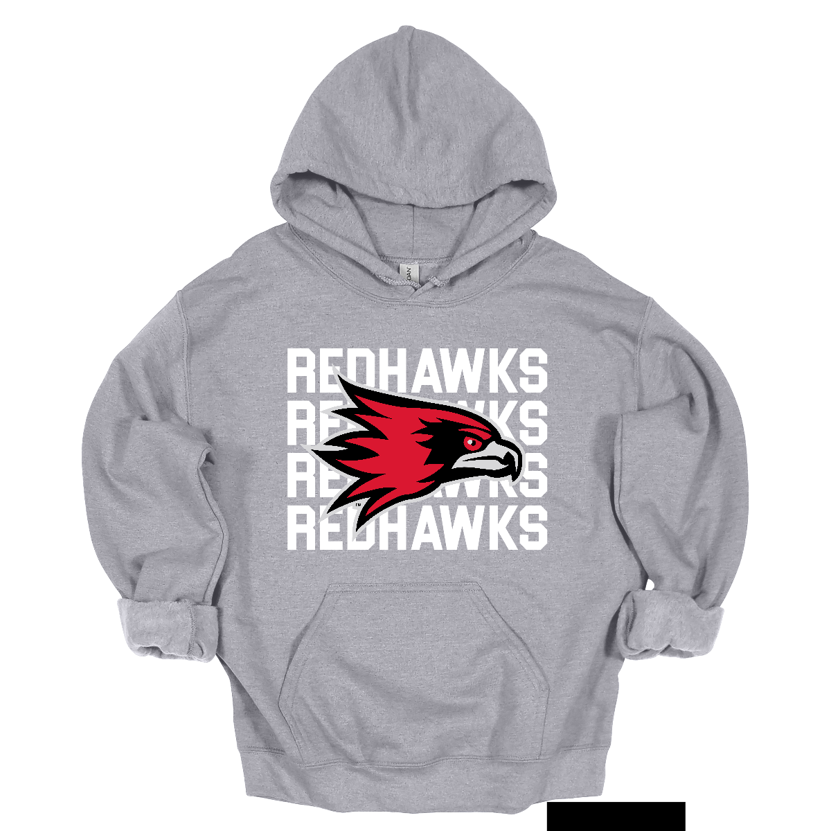 Show your Redhawk pride in bold style with this SEMO apparel design, available in both crewneck and hoodie options. The backdrop features a powerful repeat of “Redhawks” in bold white lettering, creating a striking graphic foundation. Centered over the design is the fearless and iconic SEMO Redhawk mascot, standing out as the ultimate symbol of strength, spirit, and tradition.
Shop at Gorgeousware.com today!