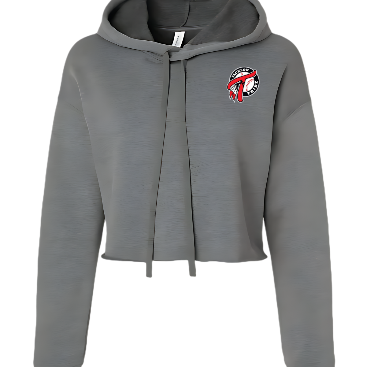 Ladie's Tribe Cropped Fleece Hoodie