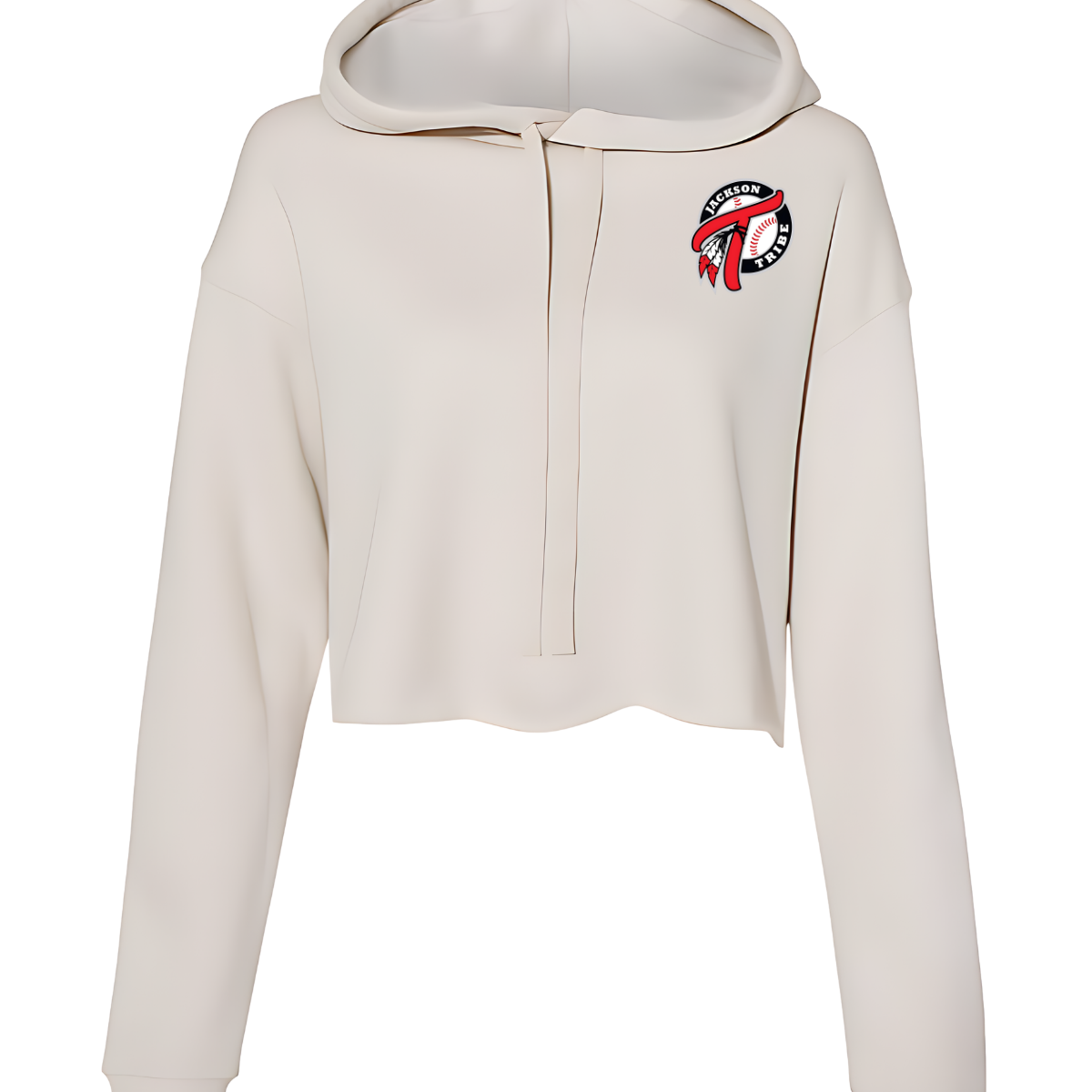 Ladie's Tribe Cropped Fleece Hoodie