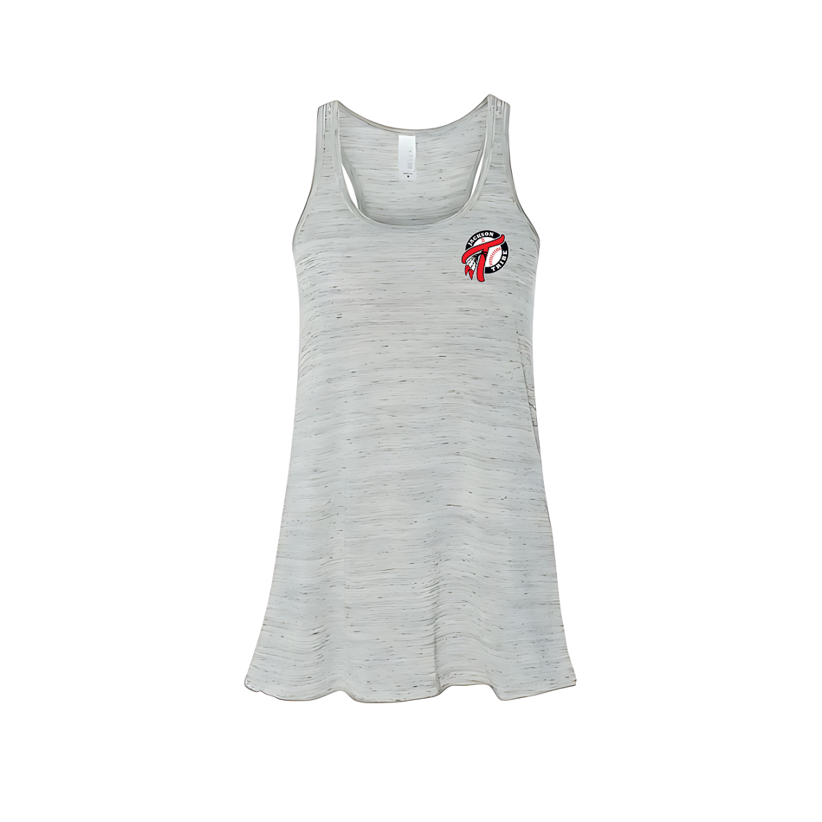 Introducing the Jackson Tribe Flowy Racerback Tank—where style meets comfort! This lightweight Bella Canva tank features a relaxed fit, perfect for layering or wearing on its own. The unique pocket design adds a functional twist, showcasing the Tribe logo for a touch of pride. Crafted from soft, breathable fabric, it moves effortlessly with you, making it ideal for workouts or casual outings. Embrace your tribe and stay cool in this must-have tank! Shop at Gorgeousware.com