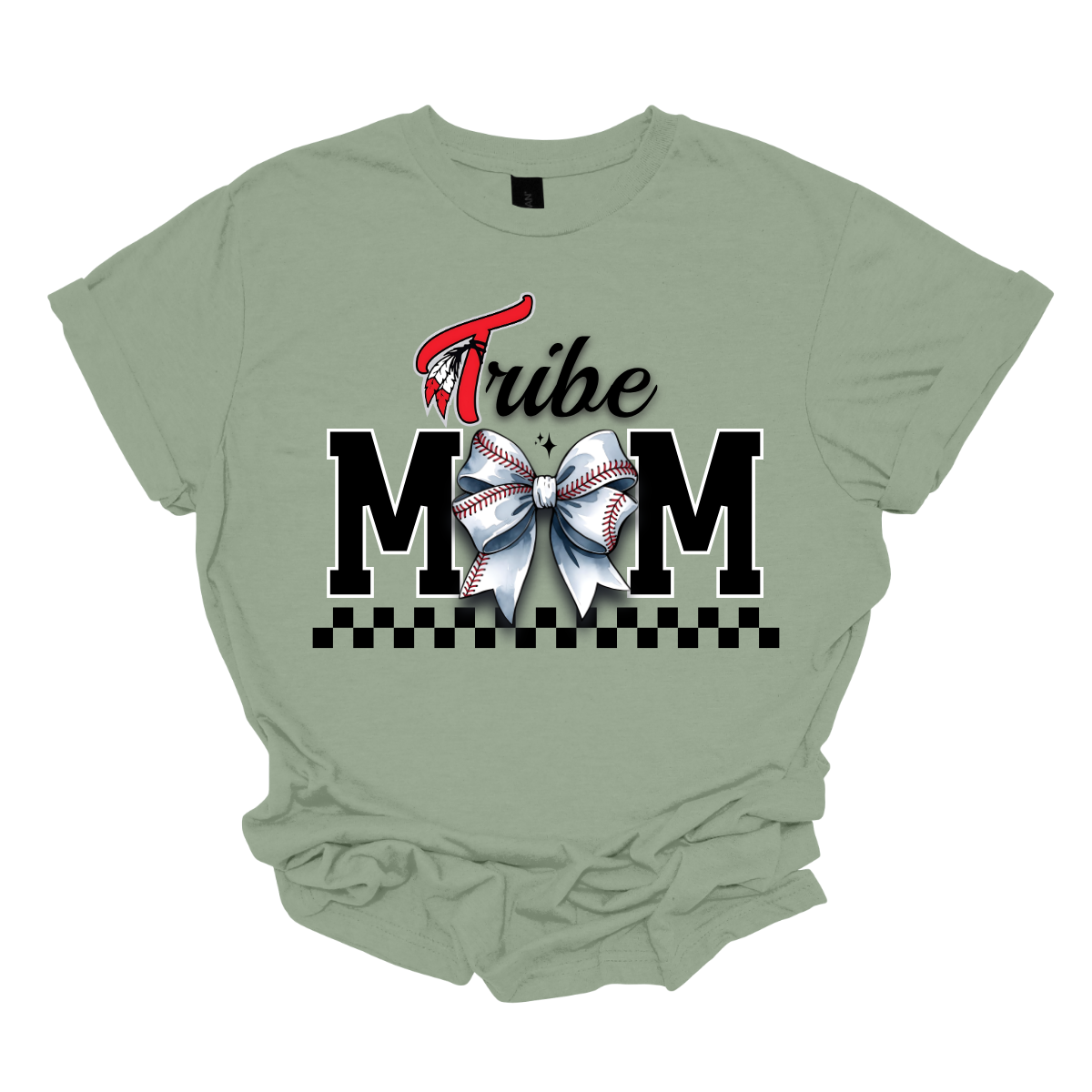 The Jackson Tribe Mom short sleeve Gildan t-shirt is the ultimate way to show your support for your favorite traveling baseball team. Made from high-quality, soft cotton, this tee ensures all-day comfort, whether you’re cheering from the bleachers or hitting the road for the next game. The eye-catching "Tribe Mom" graphic boldly displayed on the front adds a stylish touch, making it clear that you’re proud to be part of the team. Shop at Gorgeousware.com