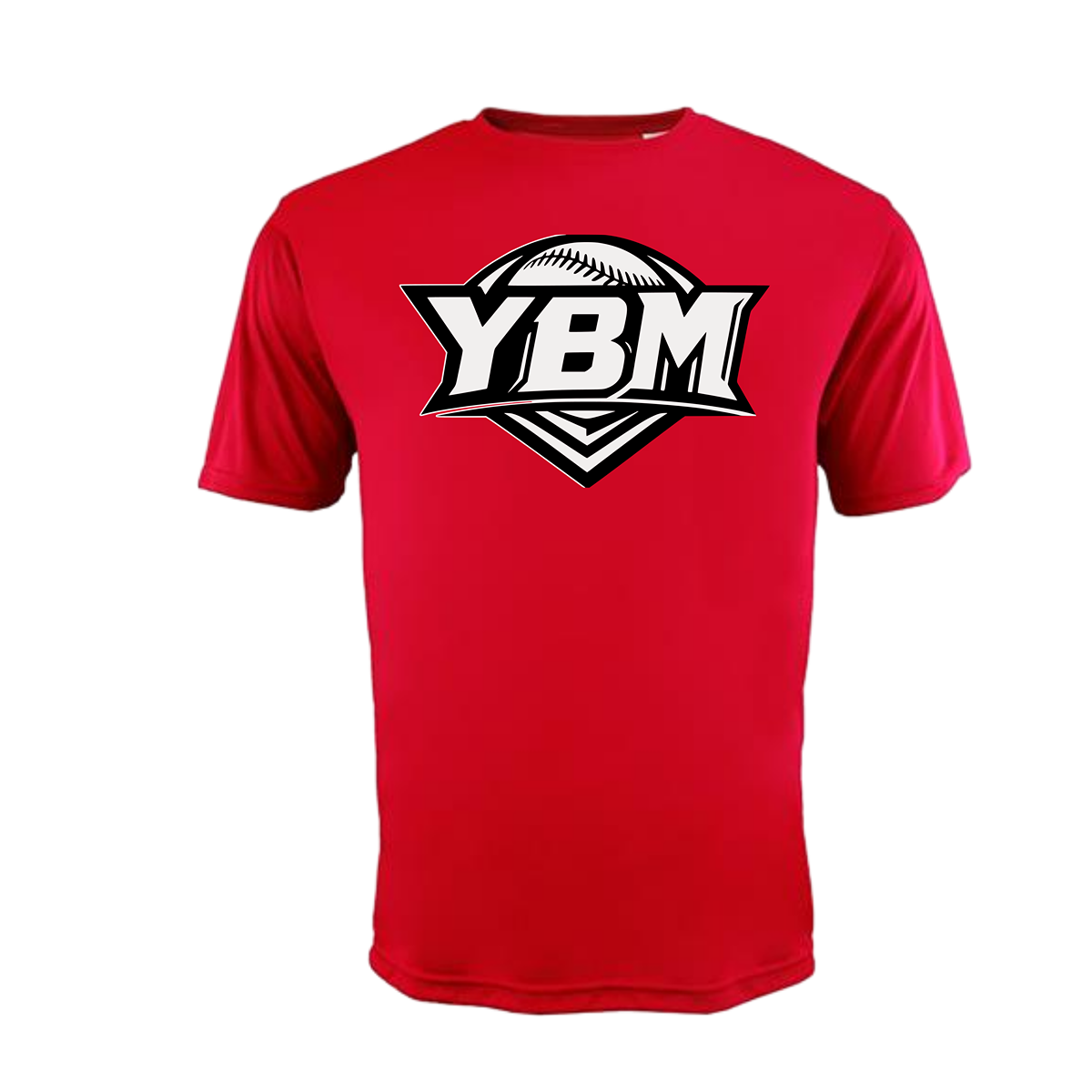 Stay cool and comfortable all season long in the Youth Baseball Midwest Dri Fit Short Sleeve T-Shirt. Made with lightweight, moisture-wicking performance fabric, this shirt helps keep you dry and comfortable during practices, games, tournaments, workouts, or everyday activities.
The breathable short-sleeve design allows for easy movement, making it a great choice for players, coaches, parents, and baseball fans. Finished with the YBM logo, it's the perfect way to show your Youth Baseball Midwest pride.
