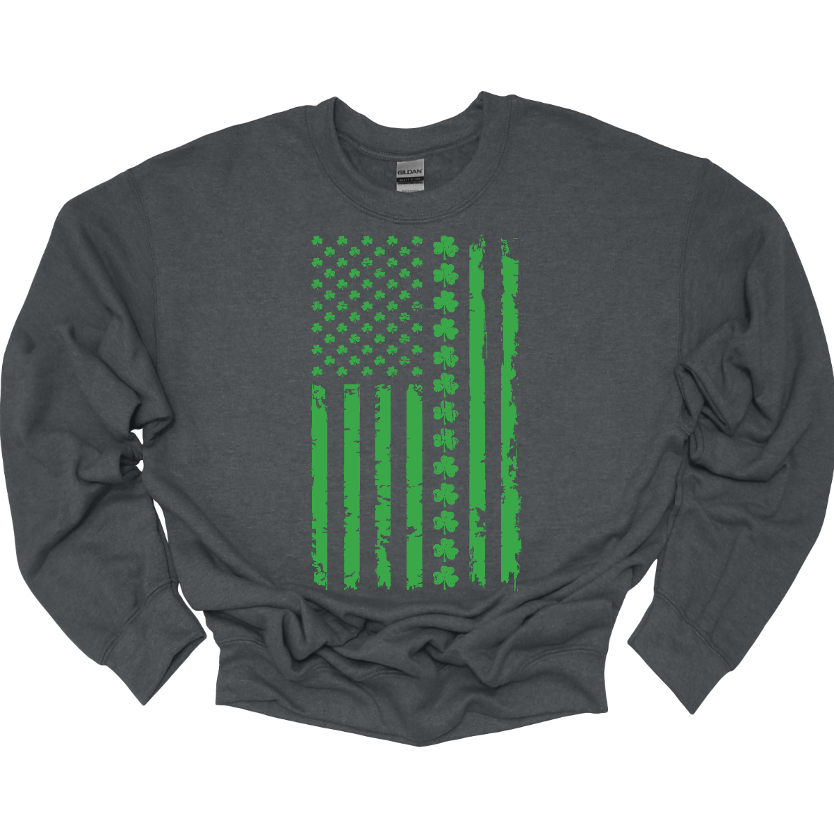 Introducing our "Patriotic Shamrock Stripes" T-shirt – a unique and spirited garment that seamlessly blends the pride of the American flag with the charm of shamrocks. This incorporation of shamrocks adds a touch of festive and symbolic flair, making it an ideal choice for those who want to showcase their American pride while embracing the joy of St. Patrick's Day. Shop at Gorgeousware.com