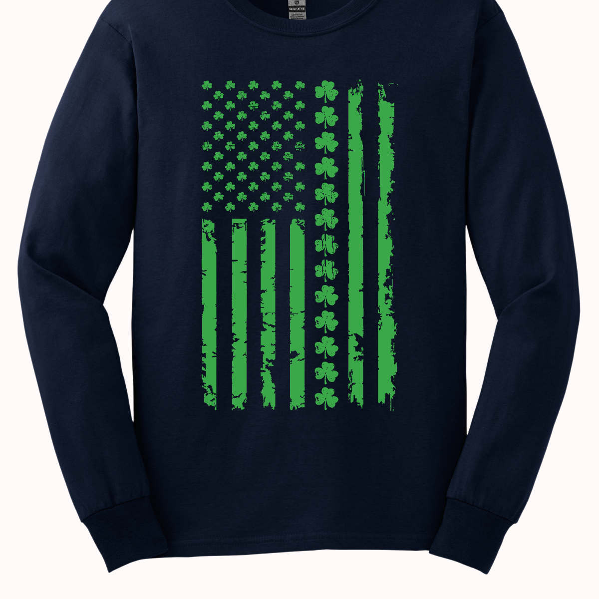 Introducing our "Patriotic Shamrock Stripes" T-shirt – a unique and spirited garment that seamlessly blends the pride of the American flag with the charm of shamrocks. This incorporation of shamrocks adds a touch of festive and symbolic flair, making it an ideal choice for those who want to showcase their American pride while embracing the joy of St. Patrick's Day. Shop at Gorgeousware.com