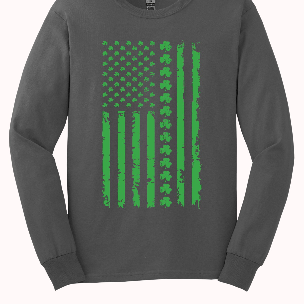 Introducing our "Patriotic Shamrock Stripes" T-shirt – a unique and spirited garment that seamlessly blends the pride of the American flag with the charm of shamrocks. This incorporation of shamrocks adds a touch of festive and symbolic flair, making it an ideal choice for those who want to showcase their American pride while embracing the joy of St. Patrick's Day. Shop at Gorgeousware.com