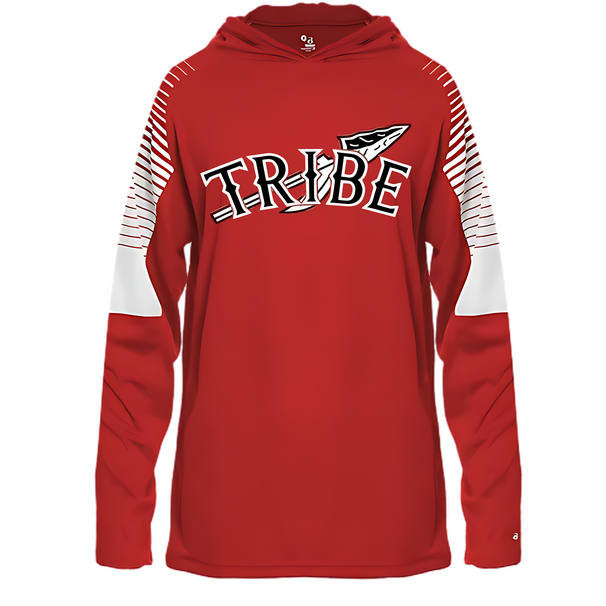 This hoodie features a striking design centered around a tribe spear logo, symbolizing strength and unity. Made from soft, high-quality fabric, it offers both comfort and durability. The logo is prominently displayed on the chest, showcasing intricate details that reflect cultural heritage and pride. The hoodie comes with adjustable drawstrings, and ribbed cuffs for a snug fit. Available in black, white or red, it’s perfect for casual outings or cozy nights in. 