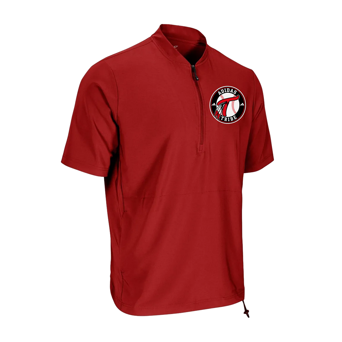 Gear up for the field in the Tribe Cage Jacket, featuring the Tribe logo for a sharp, athletic look. Designed for players, coaches, and fans, this versatile jacket is perfect for batting practice, warm-ups, cool game days, or everyday wear.

The lightweight athletic design provides comfortable coverage without feeling bulky, making it easy to layer over a T-shirt or performance shirt. Whether you're in the cage, in the dugout, or cheering from the stands.