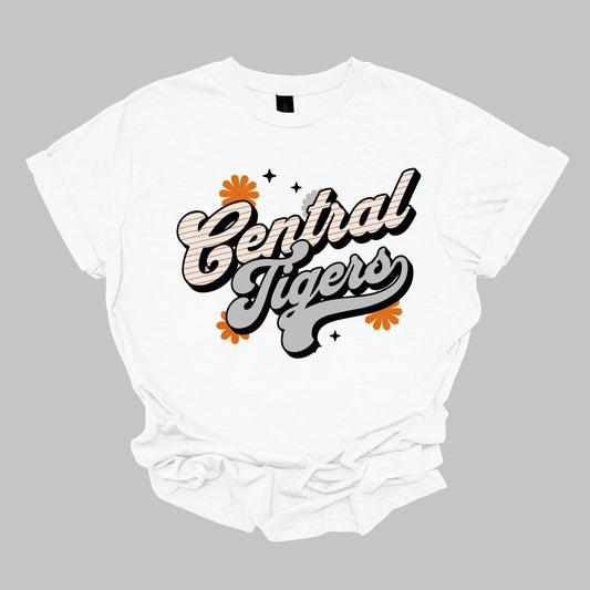 Central Tigers Free Spirit - Colorful Retro