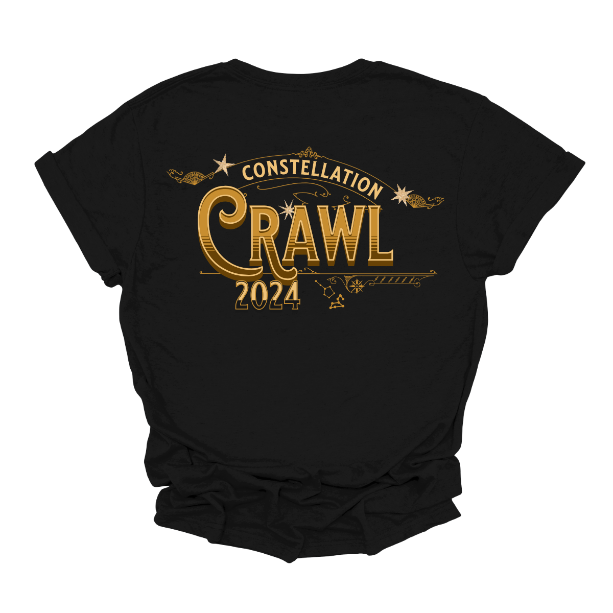 Illuminate your wardrobe with our Solar Eclipse 2024 "Constellation Crawl" T-shirt! This cosmic-inspired design captures the magic of the celestial event with a stunning depiction of constellations against a backdrop of the solar eclipse. Shop at Gorgeousware.com