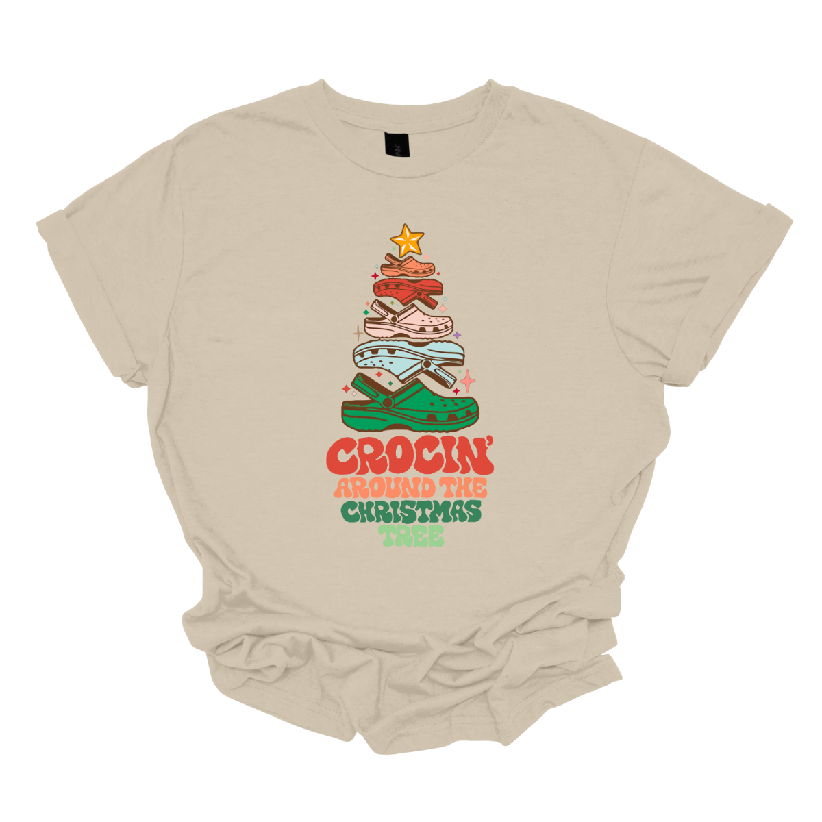 Crockin' around the Christmas Tree - Retro