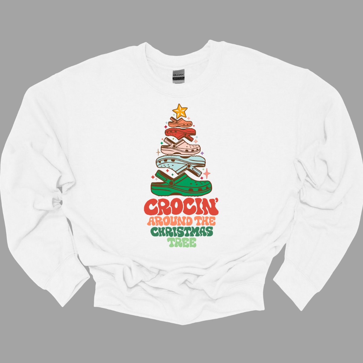 Crockin' around the Christmas Tree - Retro