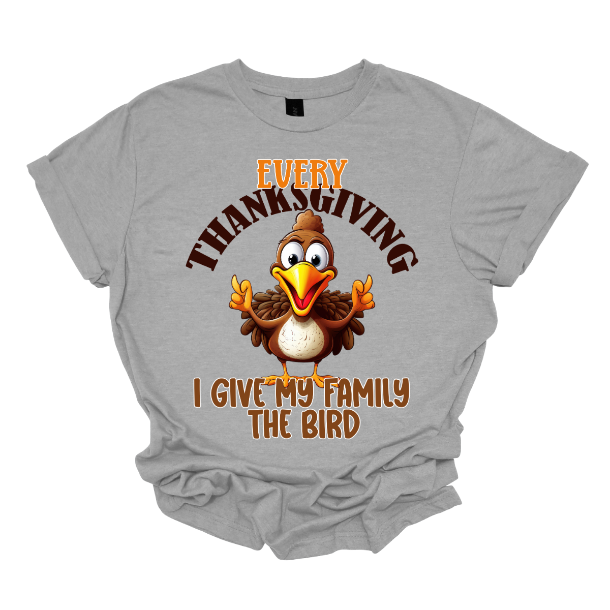 Turn heads and tickle funny bones with our “You Only Like Me for My Breasts” t-shirt. Featuring a cheeky turkey covering its chest, this shirt delivers a hilarious twist on Thanksgiving traditions. Perfect for adding a touch of humor to your holiday festivities, it’s made from soft, comfortable fabric that’s ideal for lounging or celebrating with family and friends. Shop at Gorgeousware.com