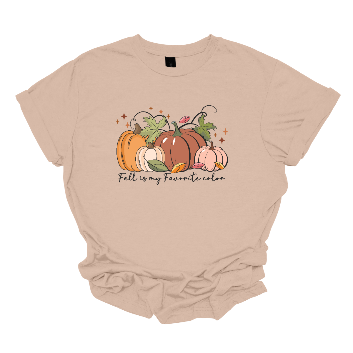 Elevate your autumn style with our "Fall Is My Favorite Color" T-shirt, adorned with an array of soft orange pumpkins! Crafted from soft, premium fabric, this tee offers both comfort and style for the crisp days of fall. Embrace the beauty of the season with this charming design, perfect for pumpkin patch visits, cozy bonfires, or simply enjoying a pumpkin spice latte. Available in a range of sizes, it's a must-have addition to any fall wardrobe. Shop at Gorgeousware.com