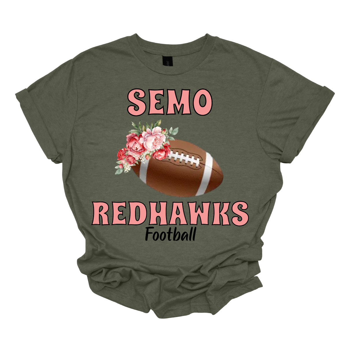 Let your young Redhawk fan shine with this stylish SEMO short sleeve shirt in youth sizes! Featuring SEMO Redhawks in bold pink lettering, this piece stands out with a unique football accented by delicate floral details on one side, bringing a touch of charm to game day gear. The design is finished with “Redhawks” in sleek black lettering, balancing bold team spirit with a soft, feminine edge.
Shop at Gorgeousware.com today!

