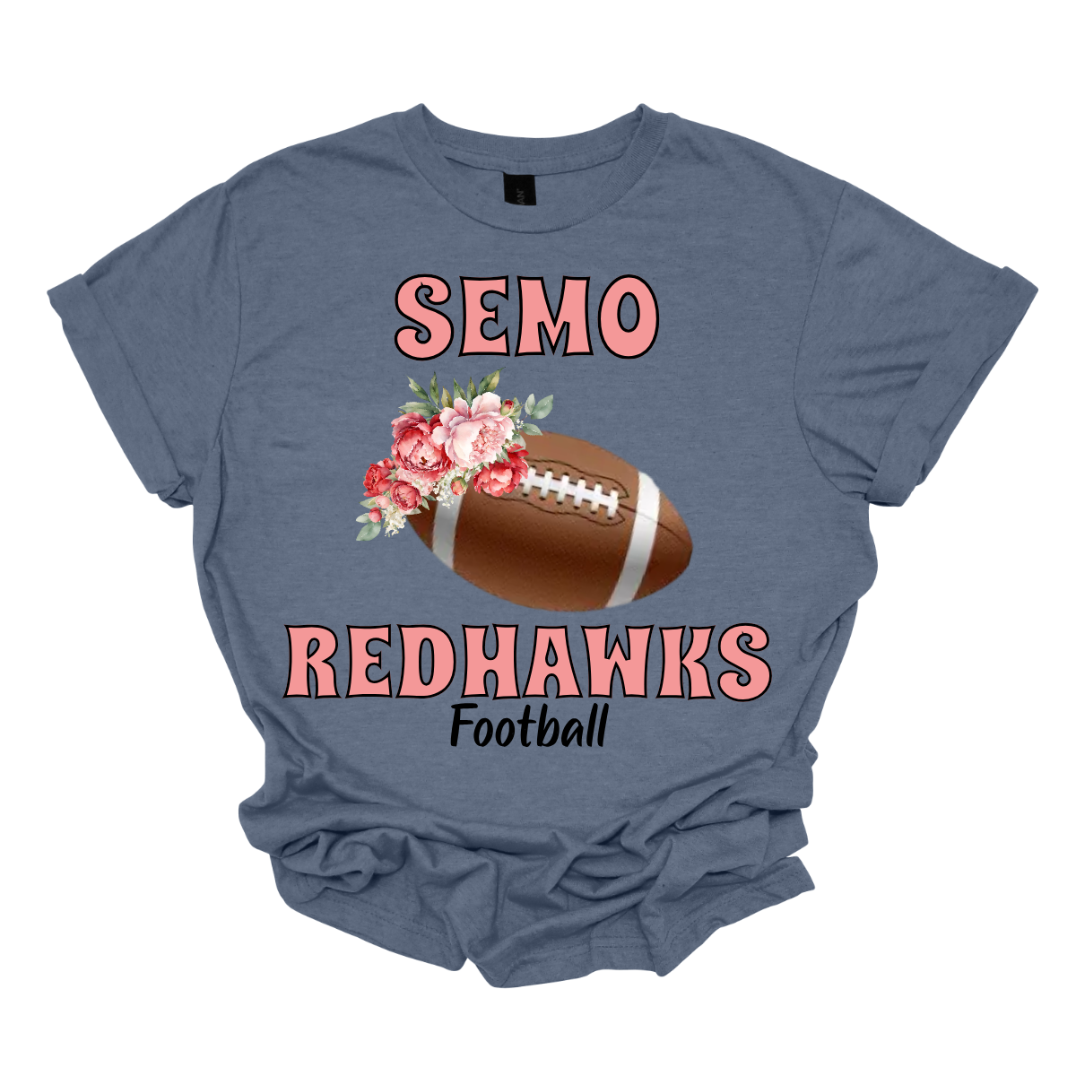 Let your young Redhawk fan shine with this stylish SEMO short sleeve shirt in youth sizes! Featuring SEMO Redhawks in bold pink lettering, this piece stands out with a unique football accented by delicate floral details on one side, bringing a touch of charm to game day gear. The design is finished with “Redhawks” in sleek black lettering, balancing bold team spirit with a soft, feminine edge.
Shop at Gorgeousware.com today!
