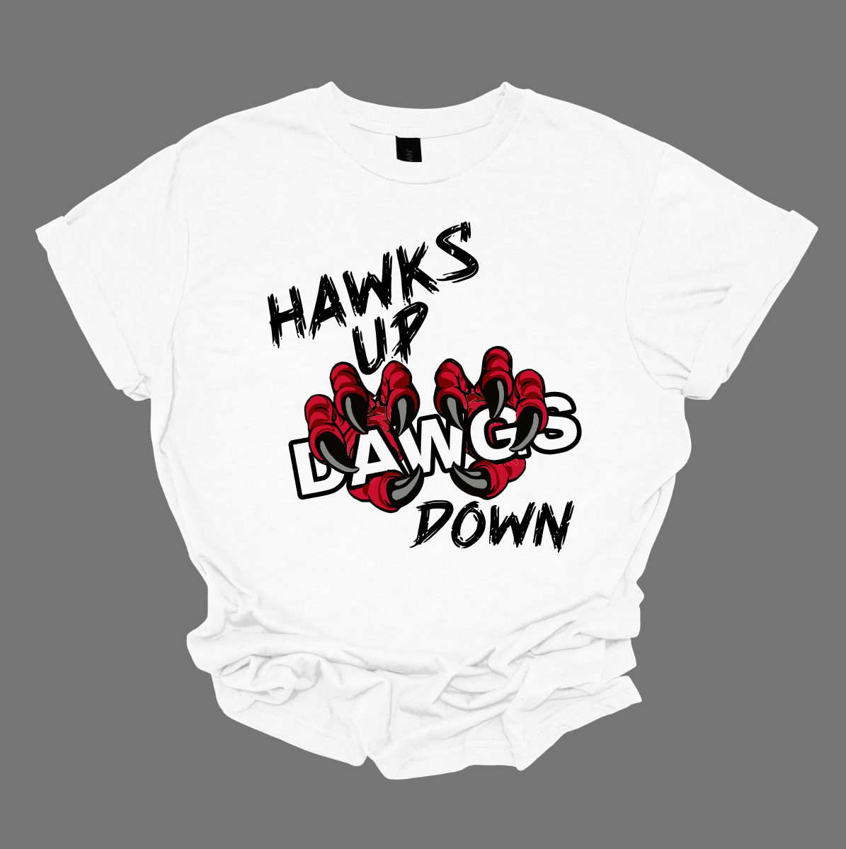 This youth-sized apparel collection—available in short sleeve, long sleeve, crewneck, and hoodie—brings a fierce edge to Redhawk pride.
The front design features powerful black lettering with “Hawks Up” and “Down”, while the word “Dawgs” is clawed over by striking Redhawk talons, adding an aggressive rivalry touch. On the upper back, the fierce SEMO Redhawk logo stands strong, paired with bold white SEMO lettering, making this piece unmistakably Redhawk gear.
Shop at Gorgeousware.com today!
