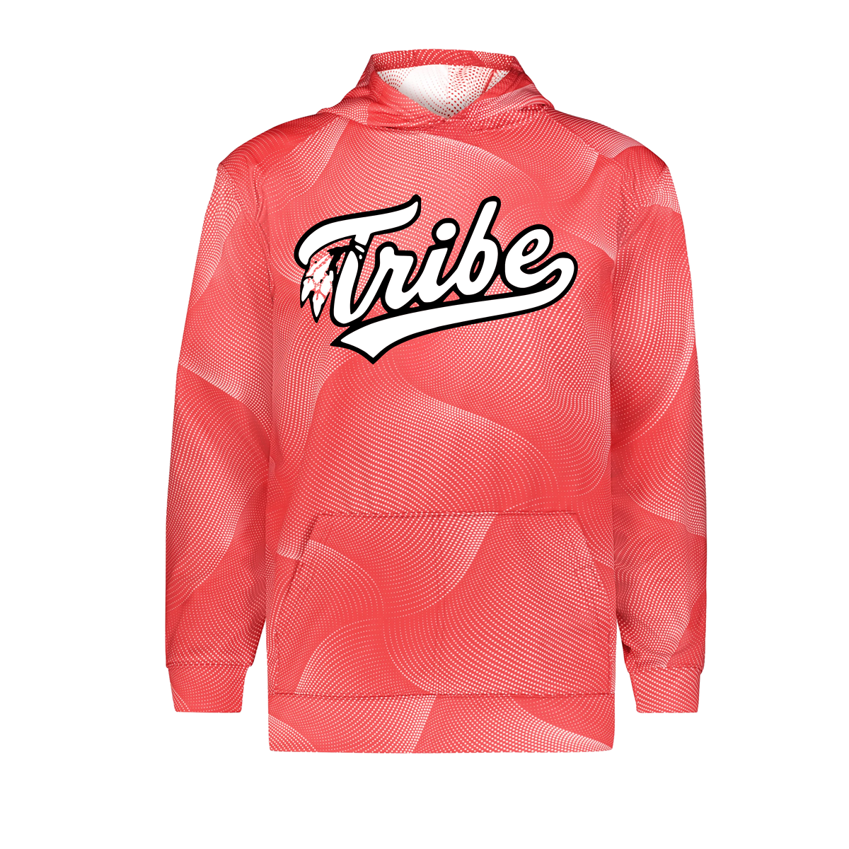 Stay comfortable while representing Tribe Baseball in this lightweight Dri-Fit Hoodie featuring the Tribe logo. Designed with moisture-wicking performance fabric, this hoodie helps keep you cool and dry whether you're at the ballpark, heading to practice, or showing your Tribe pride around town.

The lightweight construction makes it perfect for layering without the bulk of a traditional sweatshirt. With its athletic look and comfortable fit, it's a great choice for players, coaches, parents, and Tribe fans
