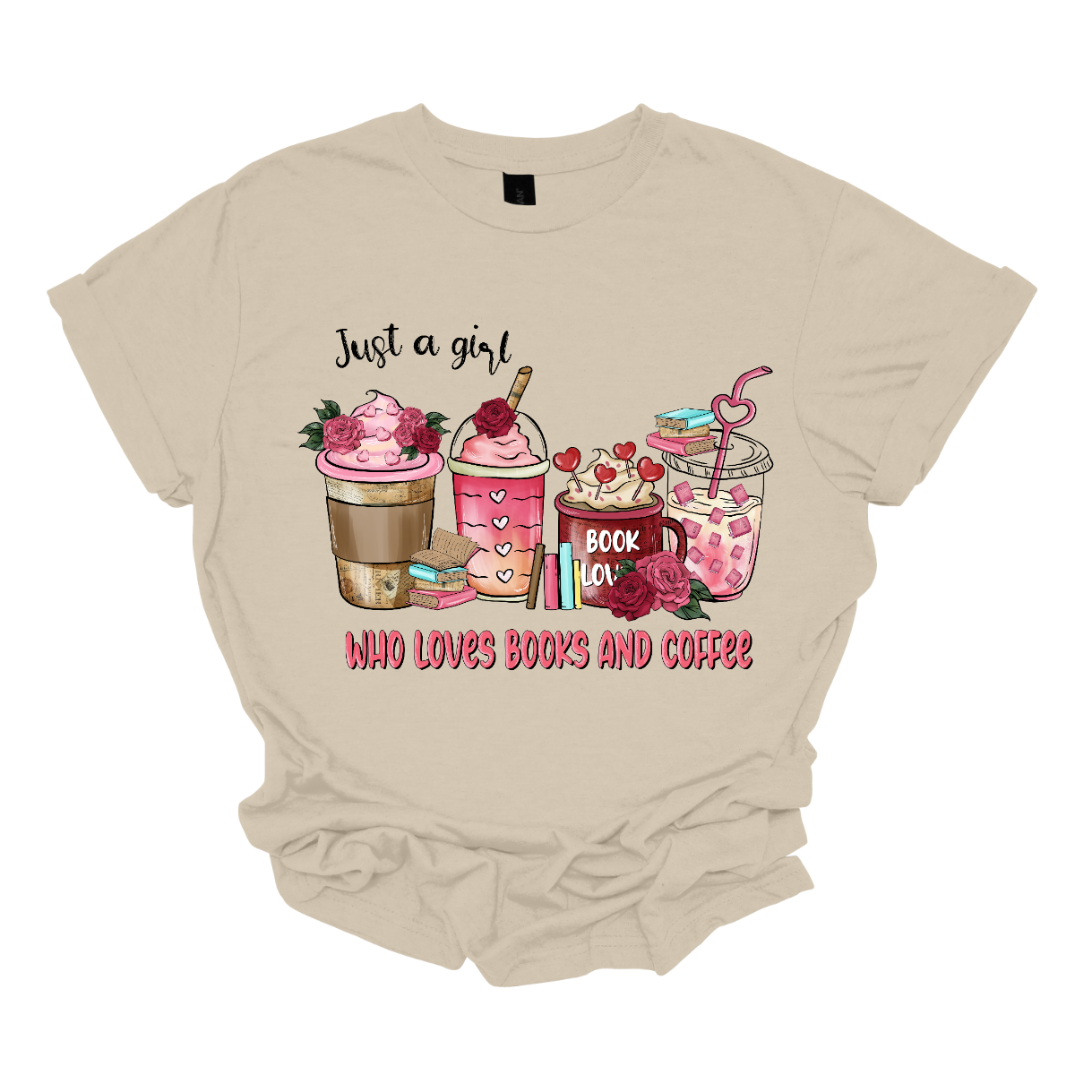 A perfect expression of the delightful combination of literature and the comforting embrace of a cup of coffee. This shirt is a simple yet powerful statement for the girls who find solace, joy, and inspiration in the world of books and the warmth of their favorite brew. The design features an elegant and understated arrangement of the phrase "Just a Girl Who Loves Books and Coffee," emphasizing the wearer's passion for the simple pleasures of reading and sipping on a cup of coffee. Shop at Gorgeousware.com