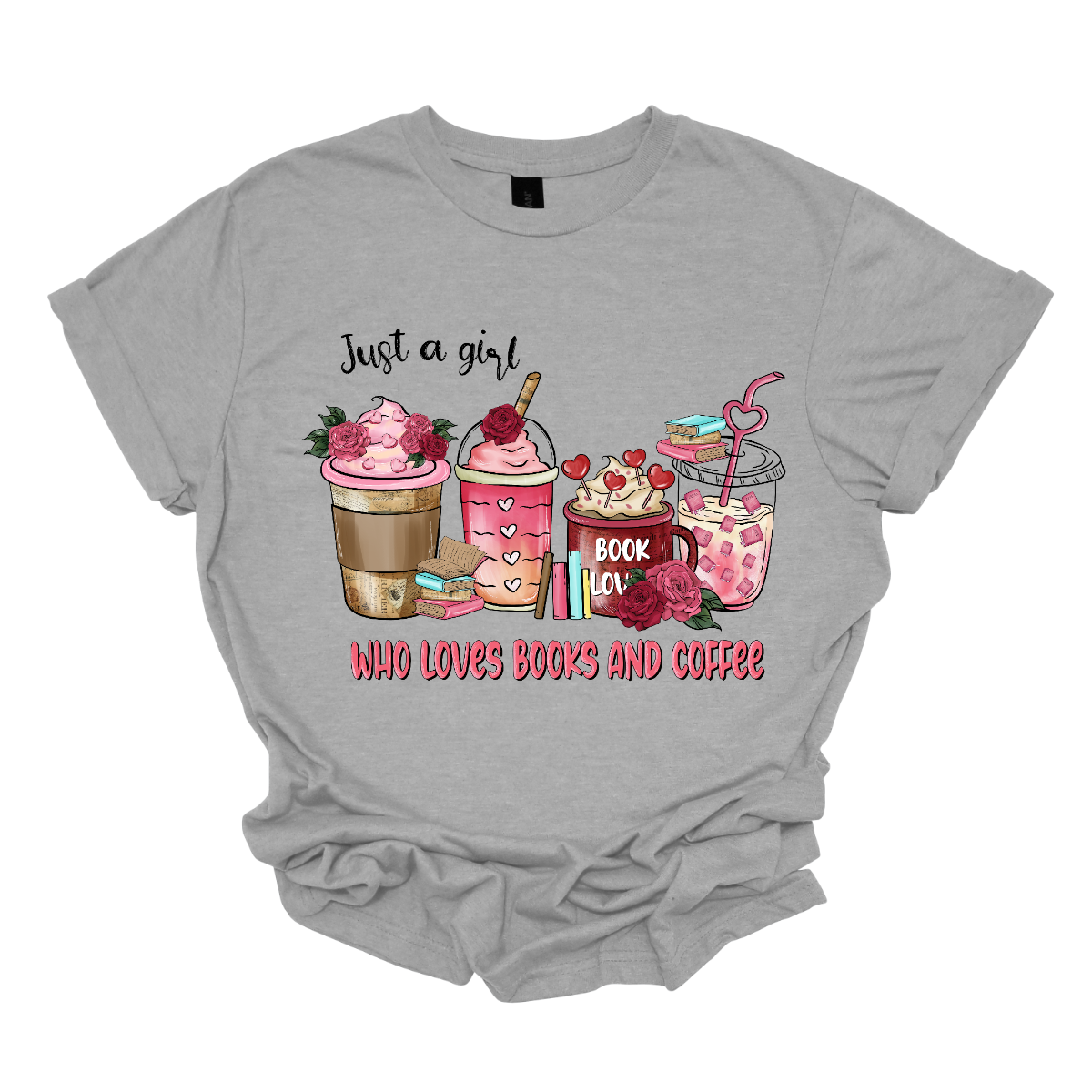 A perfect expression of the delightful combination of literature and the comforting embrace of a cup of coffee. This shirt is a simple yet powerful statement for the girls who find solace, joy, and inspiration in the world of books and the warmth of their favorite brew. The design features an elegant and understated arrangement of the phrase "Just a Girl Who Loves Books and Coffee," emphasizing the wearer's passion for the simple pleasures of reading and sipping on a cup of coffee. Shop at Gorgeousware.com