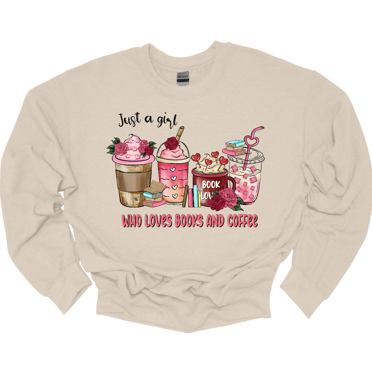 A perfect expression of the delightful combination of literature and the comforting embrace of a cup of coffee. This shirt is a simple yet powerful statement for the girls who find solace, joy, and inspiration in the world of books and the warmth of their favorite brew. The design features an elegant and understated arrangement of the phrase "Just a Girl Who Loves Books and Coffee," emphasizing the wearer's passion for the simple pleasures of reading and sipping on a cup of coffee. Shop at Gorgeousware.com