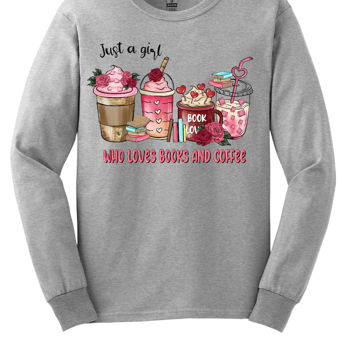 A perfect expression of the delightful combination of literature and the comforting embrace of a cup of coffee. This shirt is a simple yet powerful statement for the girls who find solace, joy, and inspiration in the world of books and the warmth of their favorite brew. The design features an elegant and understated arrangement of the phrase "Just a Girl Who Loves Books and Coffee," emphasizing the wearer's passion for the simple pleasures of reading and sipping on a cup of coffee. Shop at Gorgeousware.com